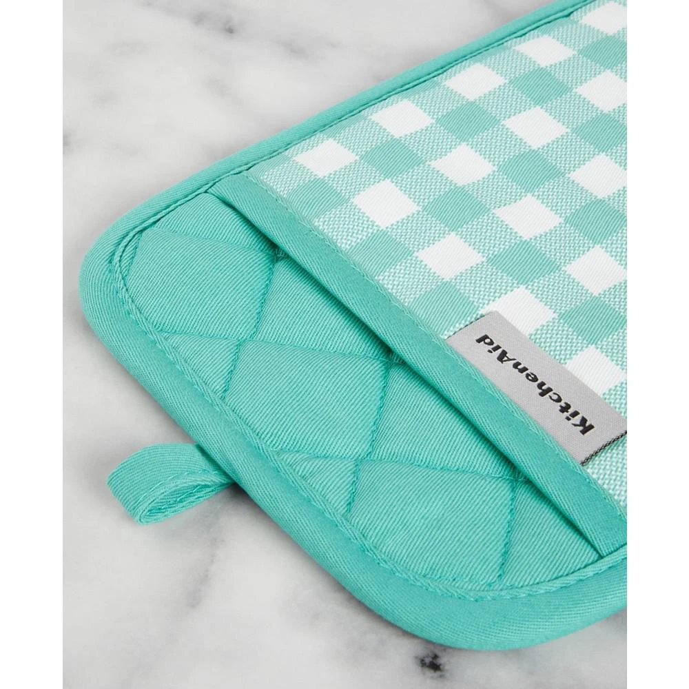 商品KitchenAid|Gingham Pot Holder 2-Pack Set, 7" x 10",价格¥299,第2张图片详细描述