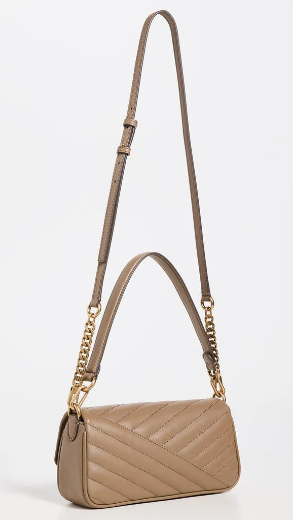 商品Tory Burch|Tory Burch Kira V 字型小号翻盖肩背包,价格¥1875,第3张图片详细描述