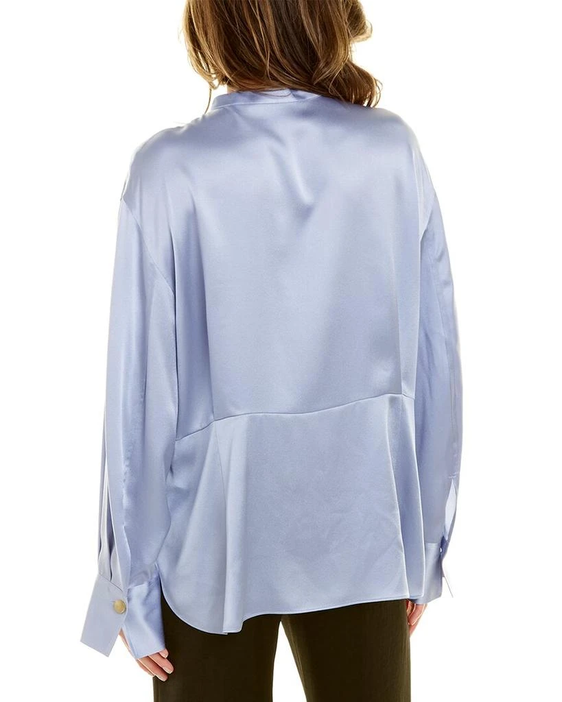 商品Vince|Vince Long Sleeve Silk Blouse,价格¥1103,第2张图片详细描述