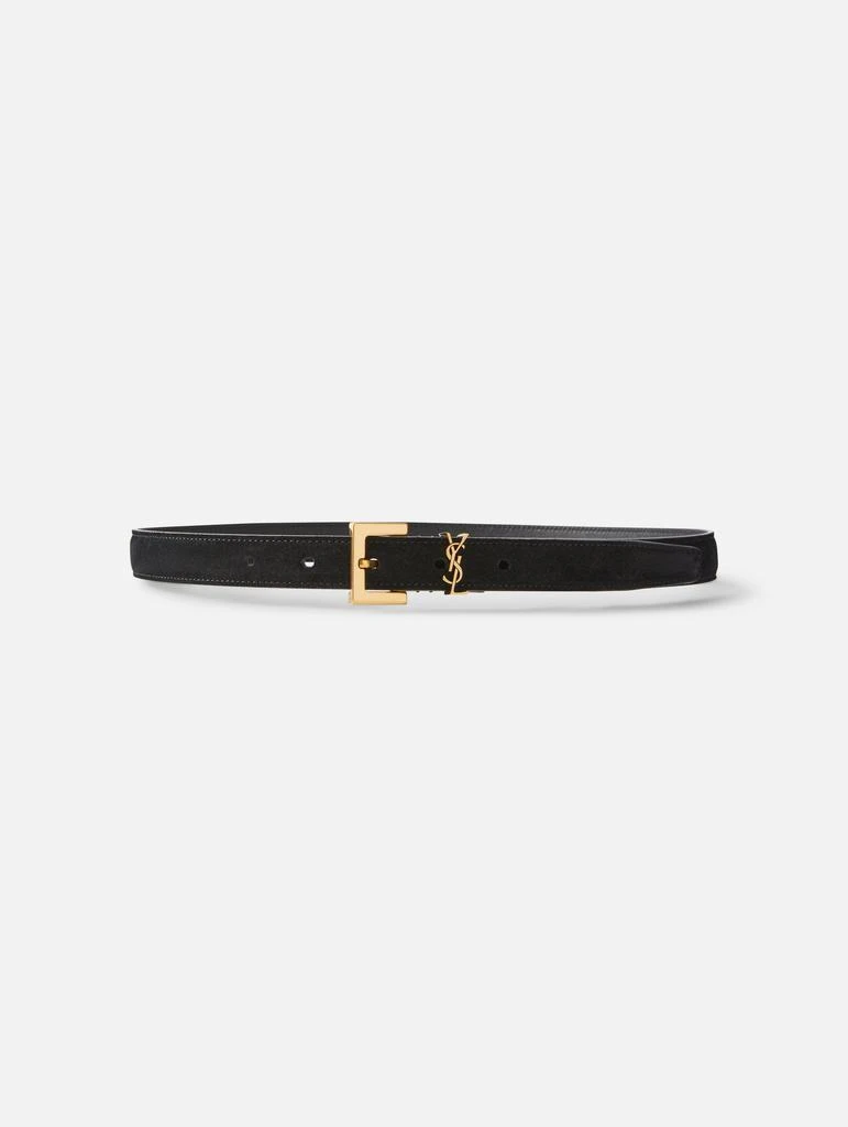 商品Yves Saint Laurent|Saint Laurent Logo Belt,价格¥3448,第3张图片详细描述