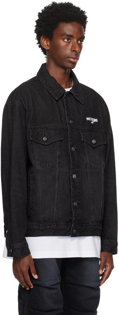 商品We11done|Black '1506' Denim Jacket,价格¥1571,第2张图片详细描述