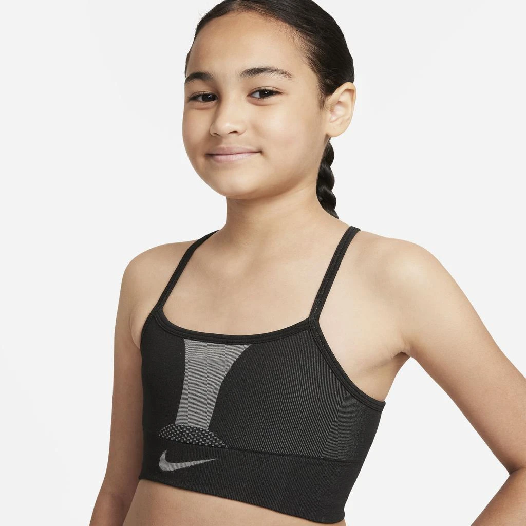 商品NIKE|Nike Girls Indy Seamless - Grade School Sport Bras/Sport Vests,价格¥155,第3张图片详细描述
