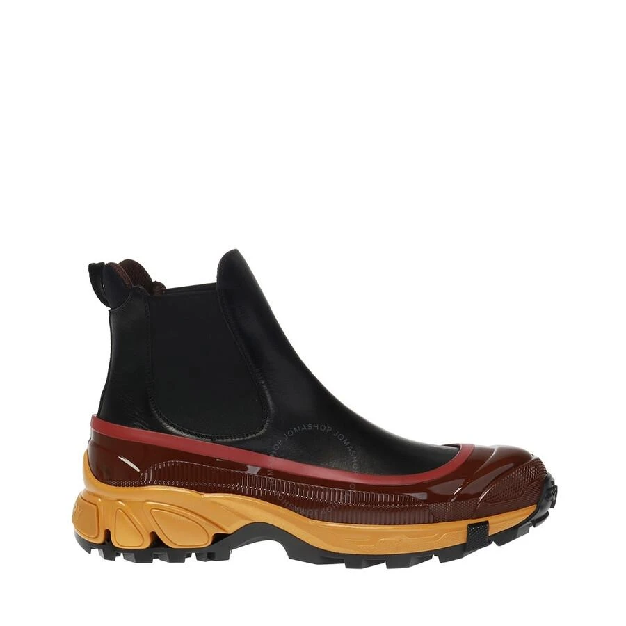 商品Burberry|Men's Contrast Sole Leather Chelsea Boots,价格¥1882,第1张图片