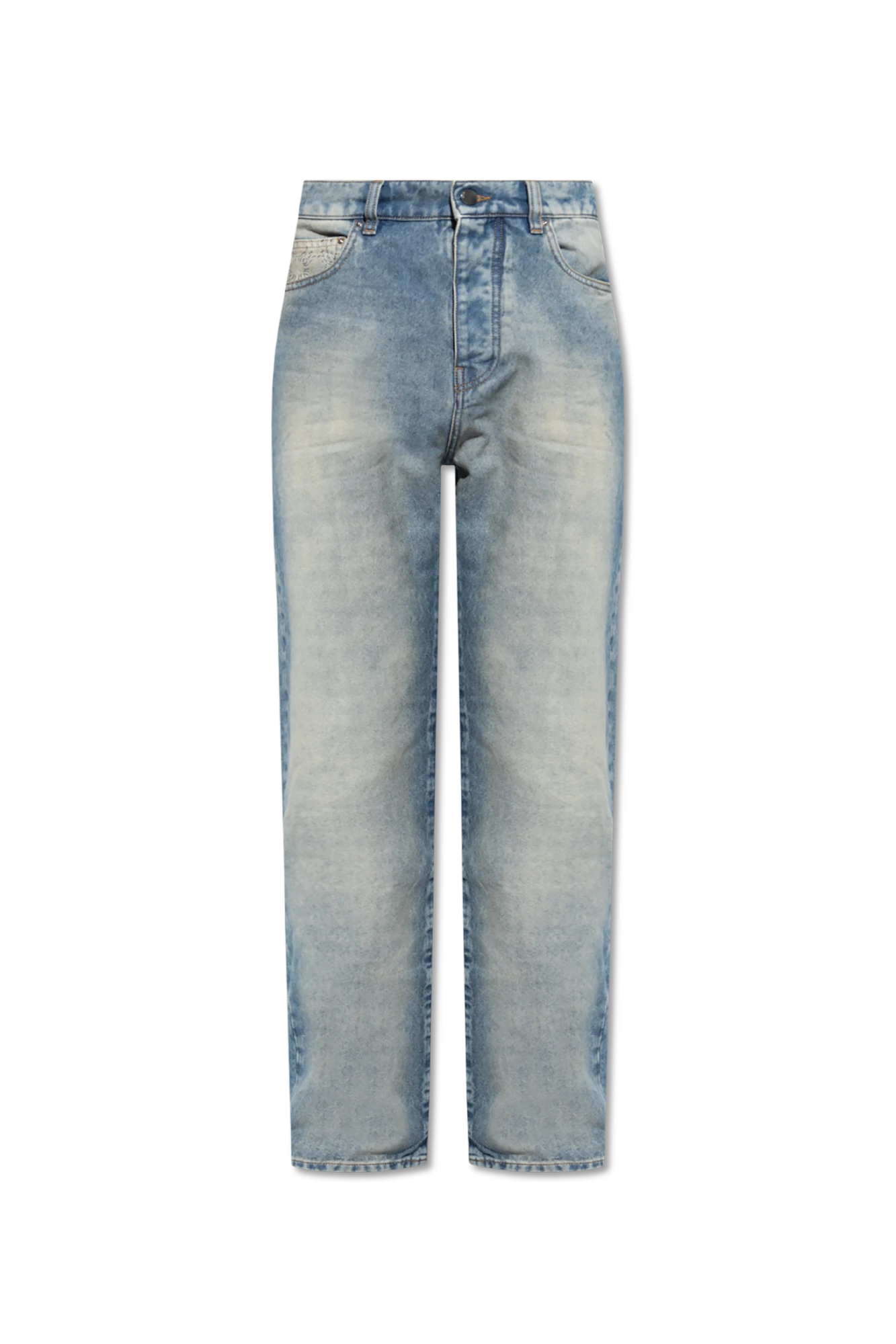 商品【商品预售7天】 AMIRI|AMIRI 男士牛仔裤 AMDNGH10480406 蓝色,价格¥3153 描述