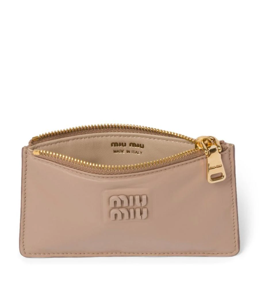商品Miu Miu|Leather Envelope Wallet,价格¥3853,第4张图片详细描述