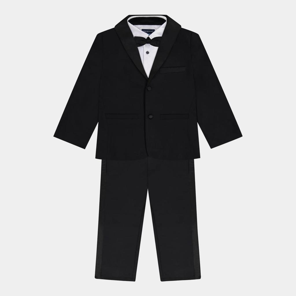 商品Andy & Evan|Boys Button Down Blazer, Pants & Bowtie 4-Piece Tuxedo Set,价格¥1072,第4张图片详细描述