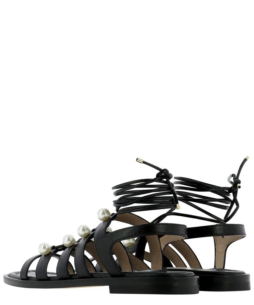 商品Stuart Weitzman|Stuart Weitzman Goldie Lace-Up Sandals,价格¥3344,第4张图片详细描述