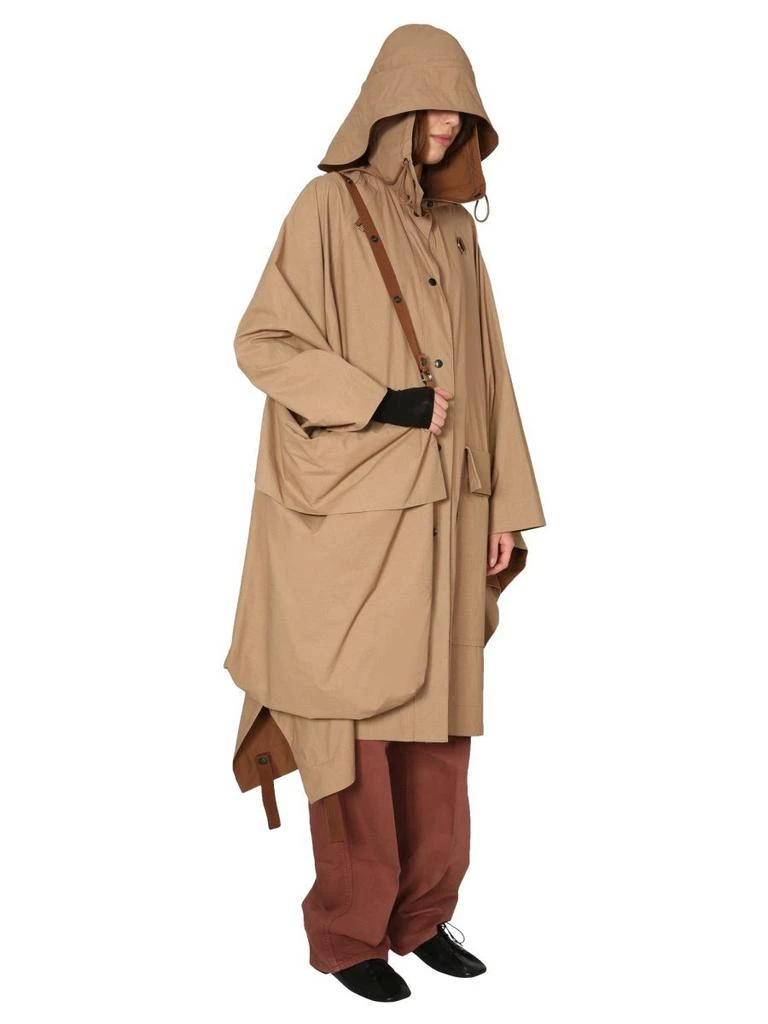 商品Lemaire|Lemaire women's beige other materials trench coat,价格¥13010,第2张图片详细描述