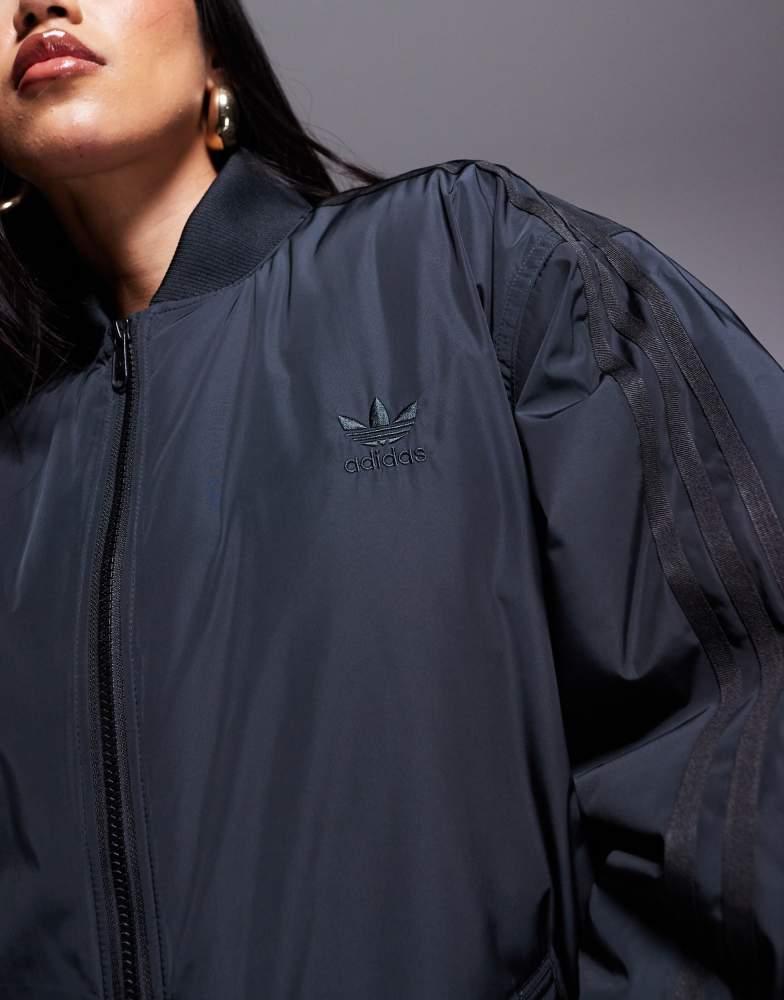 【美品】adidas BOMBER JACKET BLACK 仲里依紗 CLOTHING - adidas by Stella McCartney True Nature Woven