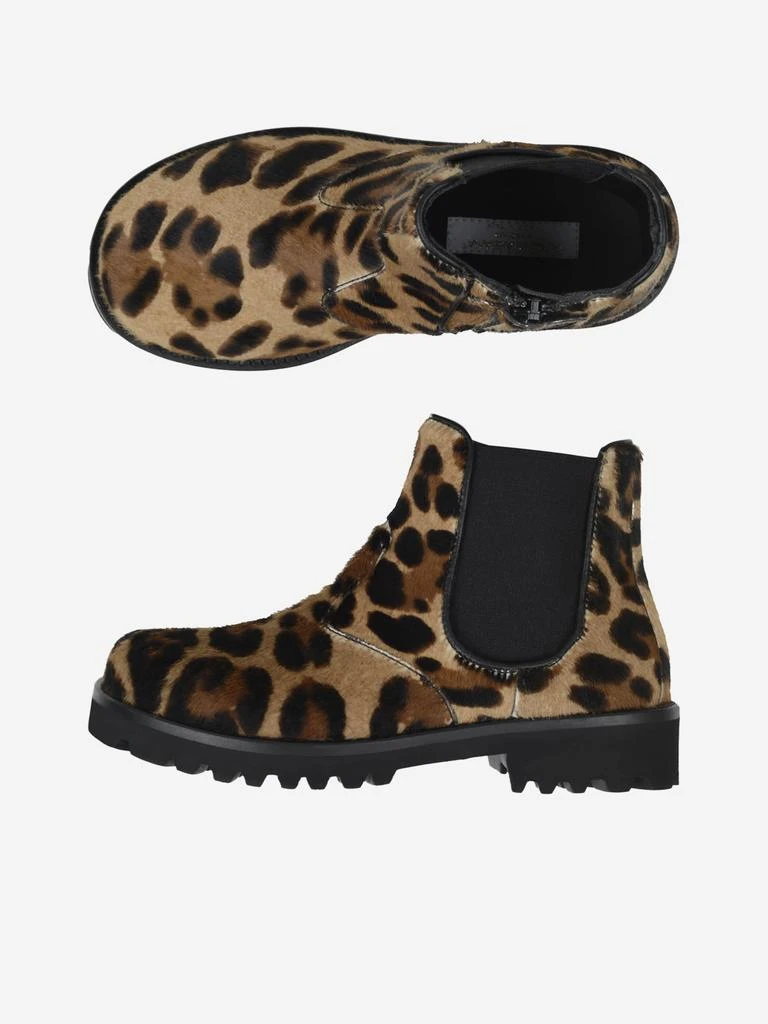 商品Dolce & Gabbana|Dolce & Gabbana Girls Leopard Boots,价格¥1719,第4张图片详细描述