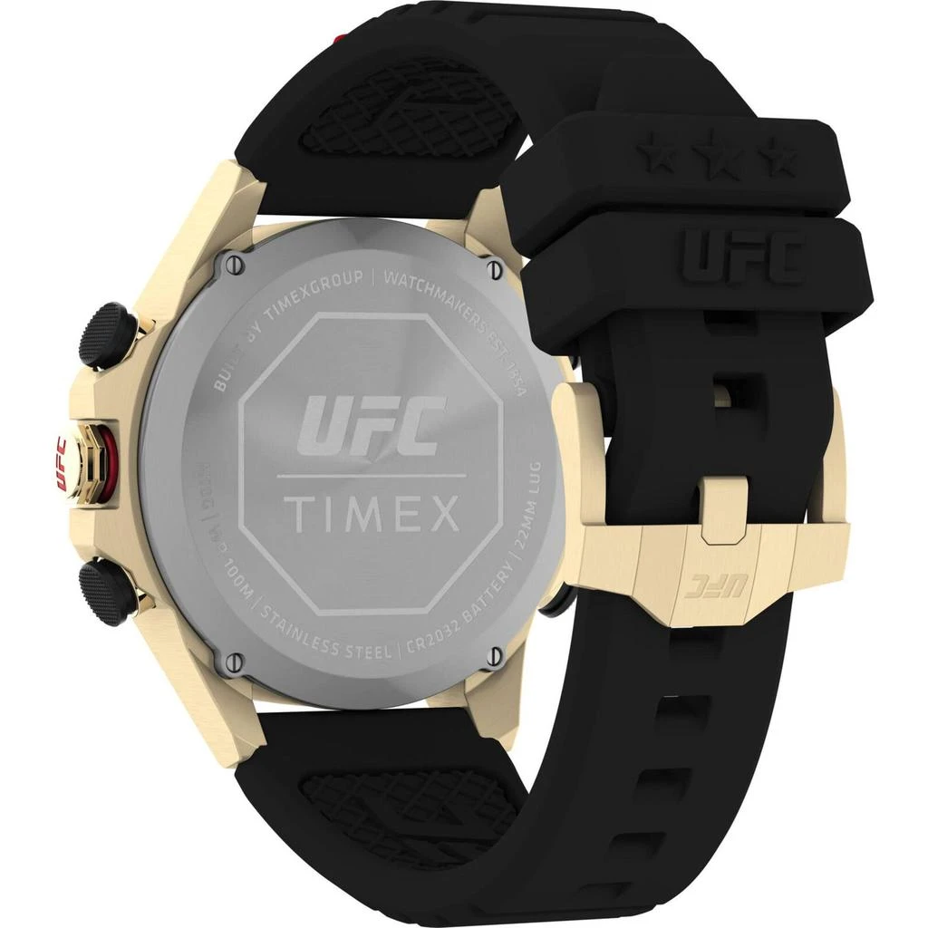 商品Timex|Timex Men's Watch - UFC Kick Chronograph Digital Dial Black Resin Strap | TW2V86600,价格¥506,第2张图片详细描述