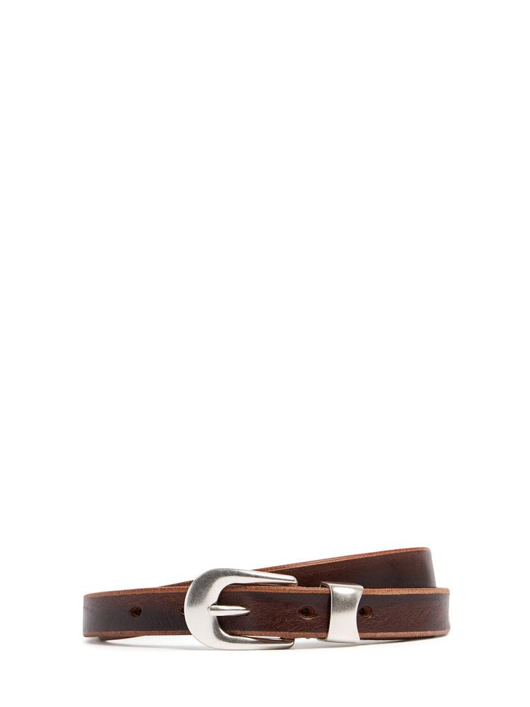 美品 Our Legacy BELT Leather 90CM Our Legacy - Distributed Belt Black Bridle Leather