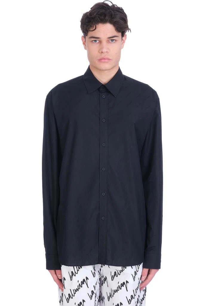 商品Balenciaga|Shirt In Black Cotton,价格¥3839,第1张图片