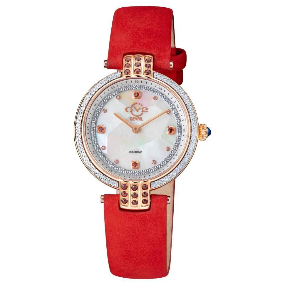商品Gevril|GV2 by Gevril Matera Diamond Women's Watch,价格¥5716,第1张图片