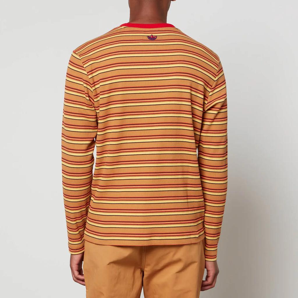 商品Adidas|adidas X Wales Bonner Men's Ls Striped T-Shirt - Multicolor,价格¥517,第4张图片详细描述