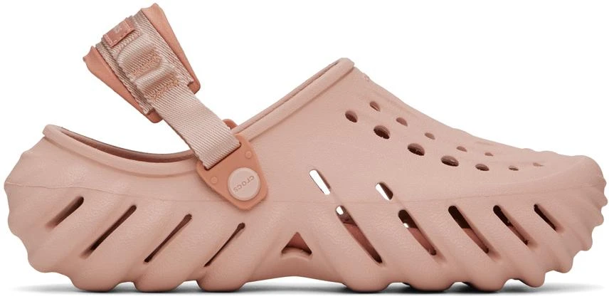 商品Crocs|Pink Echo Slides,价格¥340,第1张图片