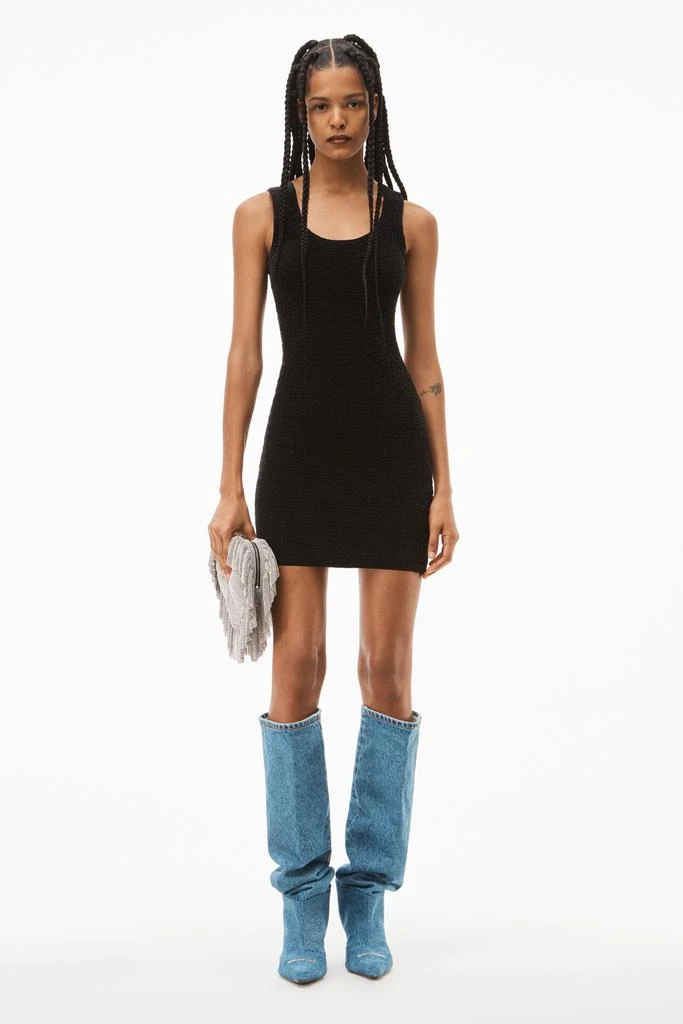 商品Alexander Wang|TANK DRESS IN CHENILLE JACQUARD,价格¥1694,第2张图片详细描述