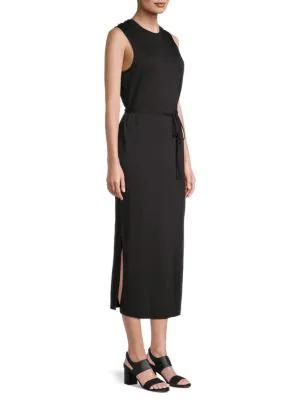 商品Vince|Pima Cotton Midi Dress,价格¥478-¥662,第5张图片详细描述