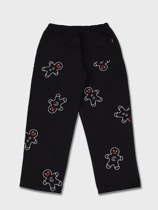 商品CAMELWORK|Camel Cookie Cotton Tuck Banding Pants (Black),价格¥650,第3张图片详细描述