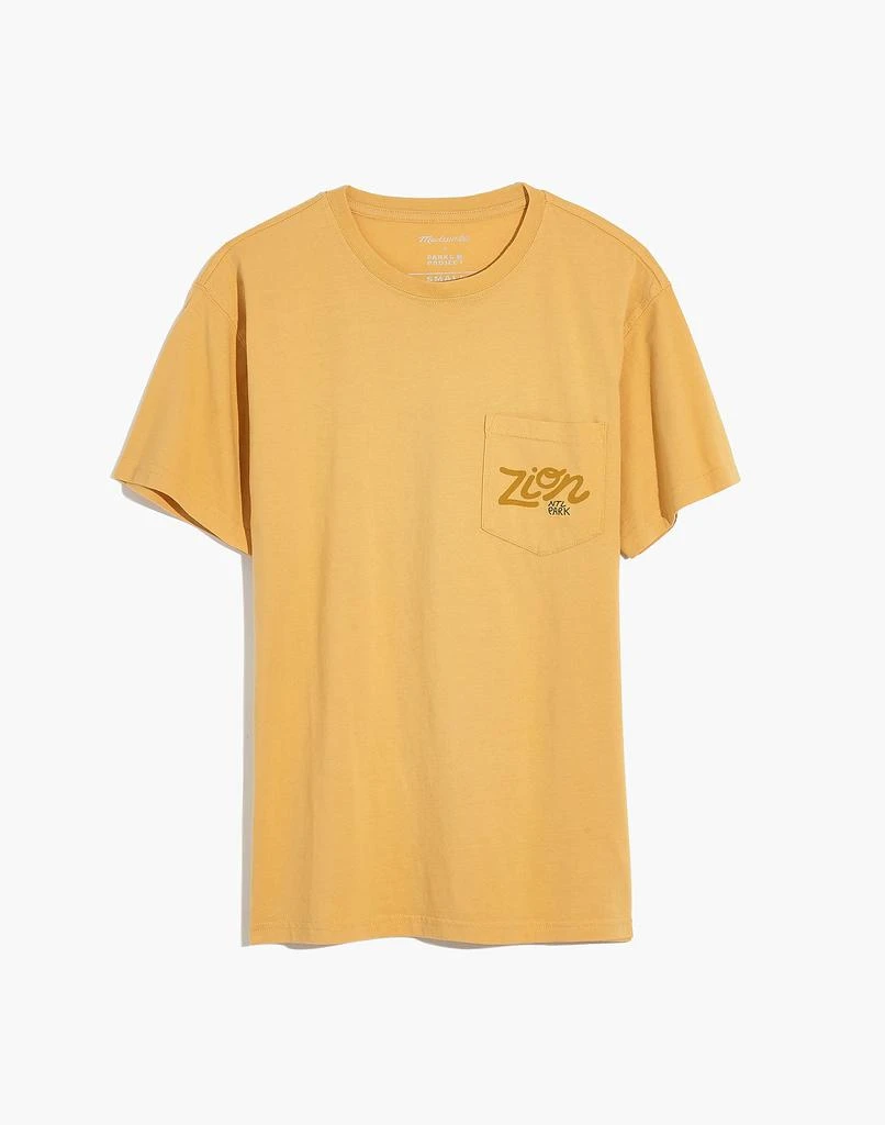 商品Madewell|Madewell x Parks Project Zion Organic Cotton Pocket Tee,价格¥241,第5张图片详细描述