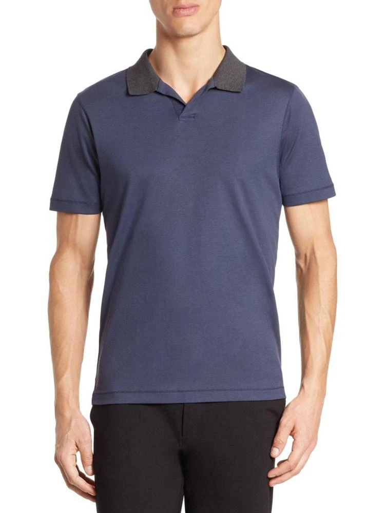 商品Saks Fifth Avenue|MODERN Johnny Collar Polo,价格¥221,第1张图片