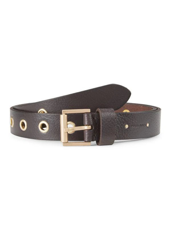 商品ALL SAINTS|Eyelet Leather Belt,价格¥319,第1张图片