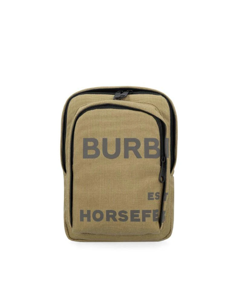 商品Burberry|Burberry Men's Green Cotton Messenger Bag,价格¥9040,第1张图片