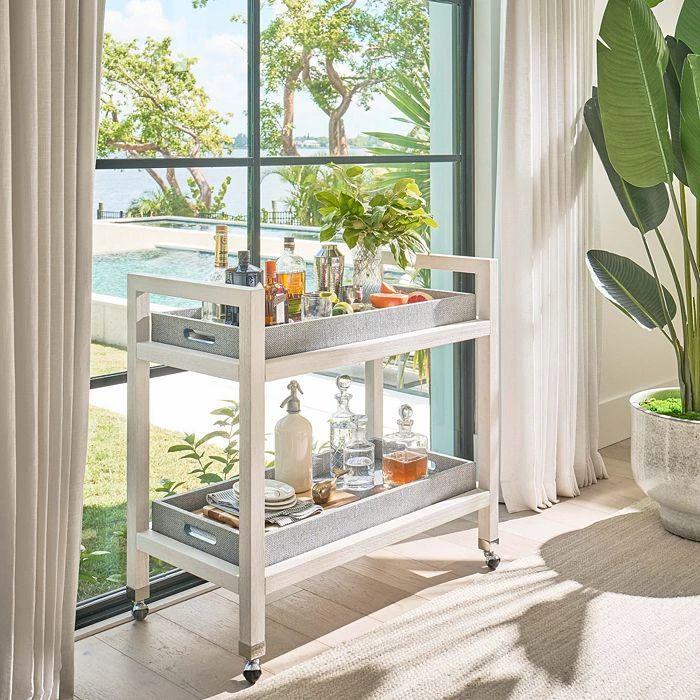 商品Universal|Bloomingdale's Jupiter Bar Cart,价格¥8387,第1张图片详细描述