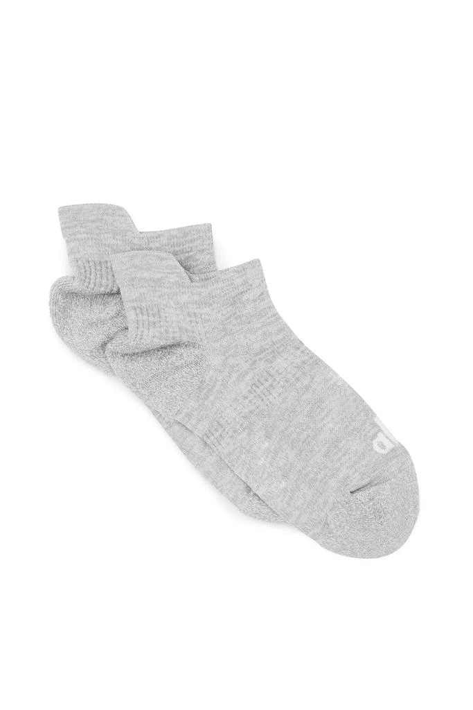 商品Alo|Women's Performance Tab Sock - Athletic Heather Grey/White,价格¥135,第1张图片