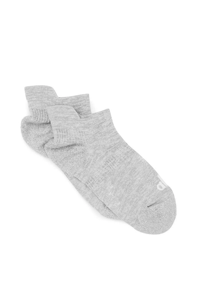 商品Alo|Women's Performance Tab Sock - Athletic Heather Grey/White,价格¥91,第1张图片