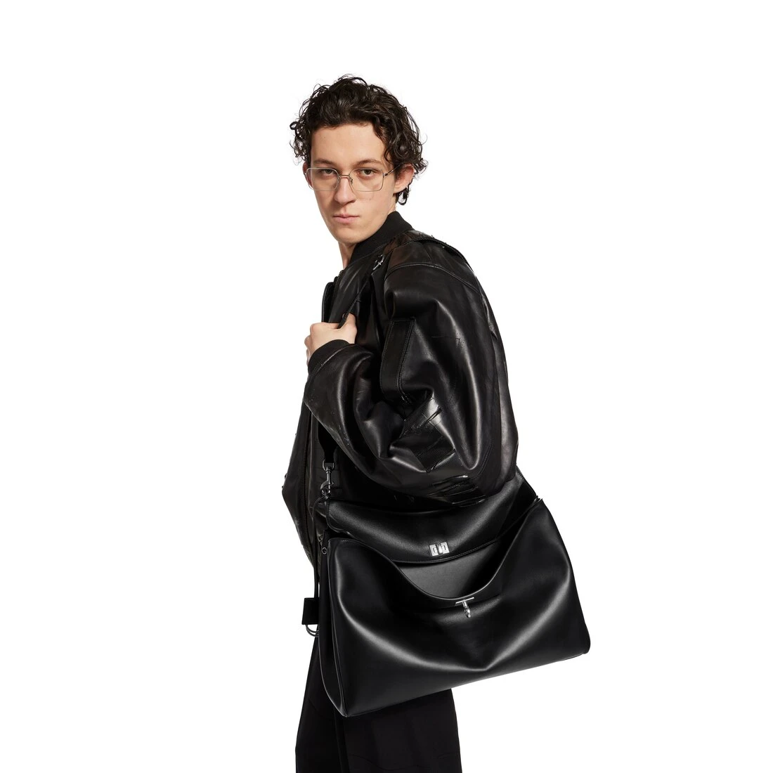 【预售】 巴黎世家 25春夏 男士 单肩包 RODEO邮差包 8218872ABOX1000  商品