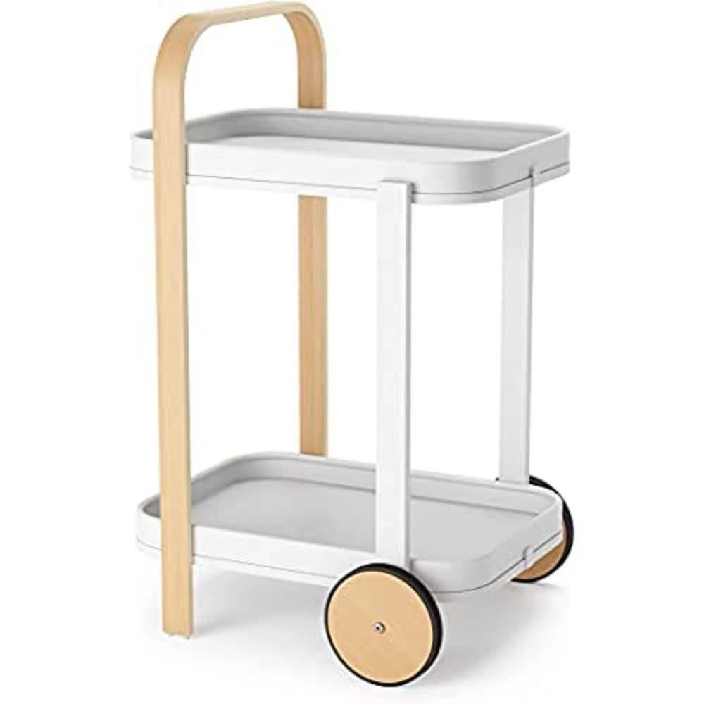 商品Umbra|Bellwood Bar And Serving Cart/natural,价格¥1547,第1张图片