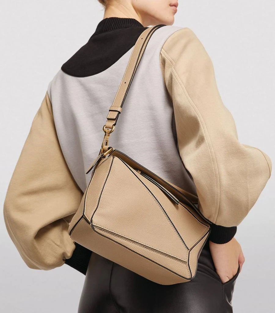 商品Loewe|Small Leather Puzzle Top-Handle Bag,价格¥26399,第5张图片详细描述