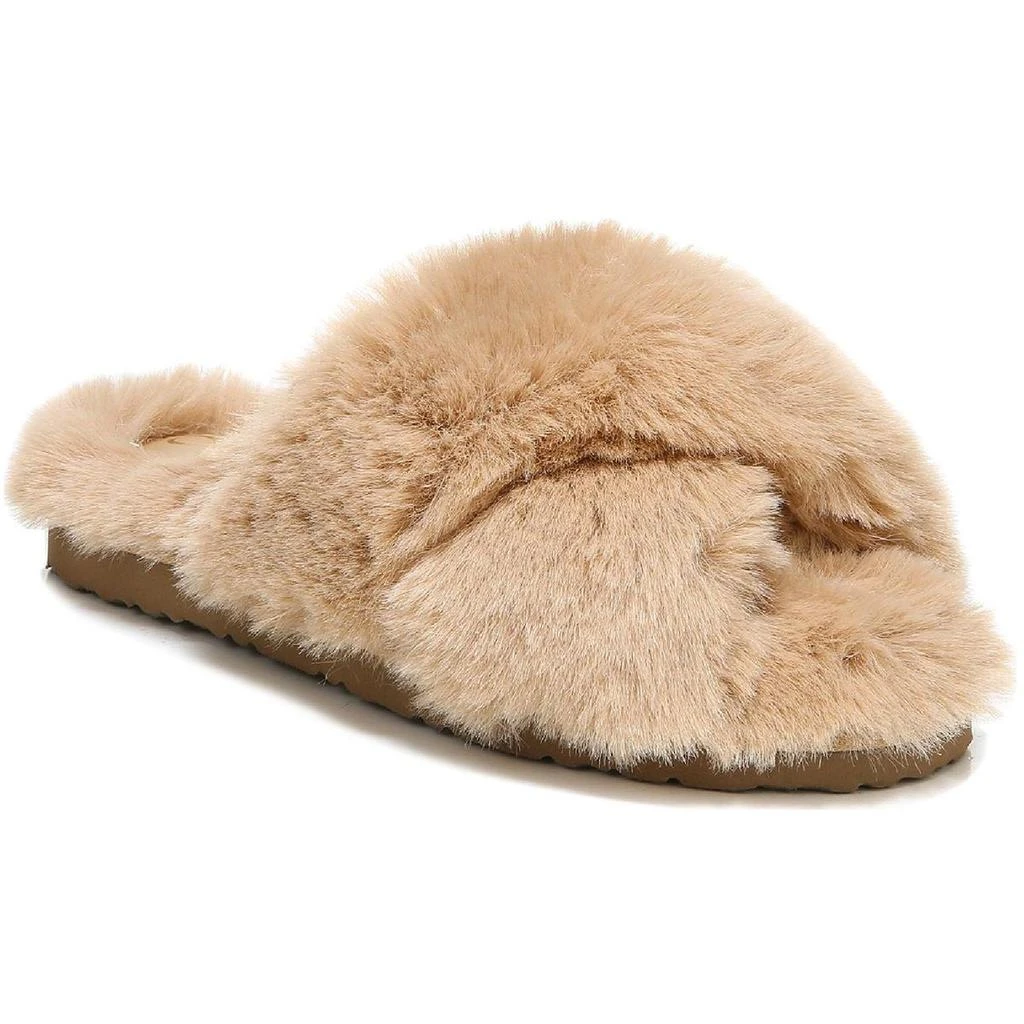 商品Sam Edelman|Sam Edelman Womens Jeane Faux Fur Padded Insole Scuff Slippers,价格¥214-¥361,第1张图片