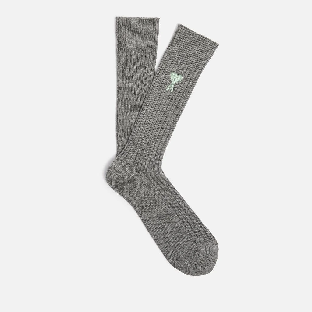 商品AMI|AMI x Coggles de Coeur Three-Pack Cotton-Blend Socks,价格¥594,第4张图片详细描述