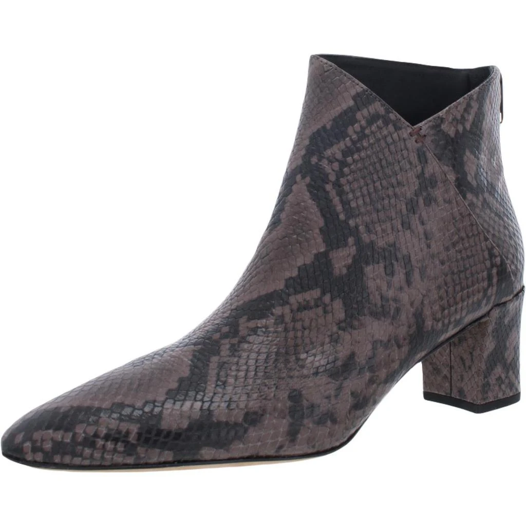 商品Vince|Vince Womens Lora-2 Leather Snake Print Ankle Boots,价格¥296,第2张图片详细描述