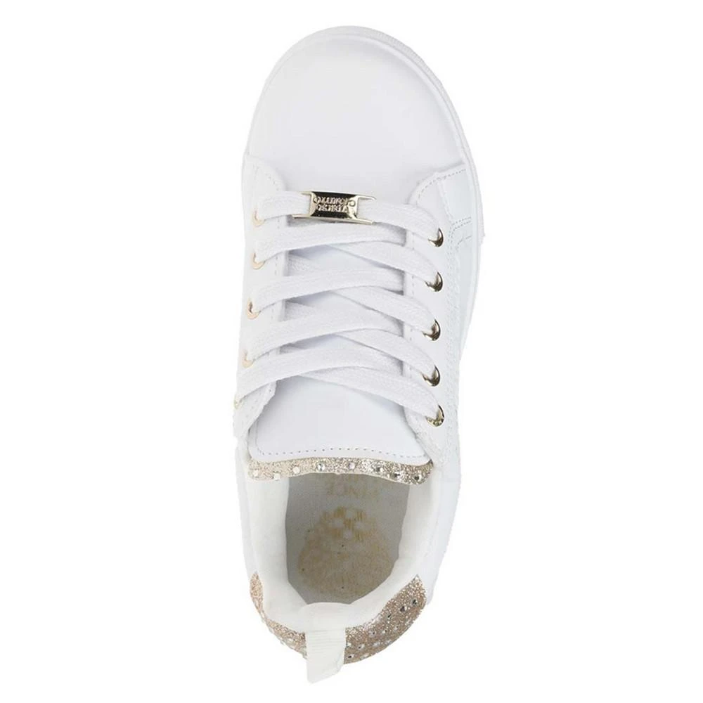 商品Vince Camuto|Little Girls Lace-Up Fashion Sneakers with Sugar Glitter and Stones,价格¥202,第4张图片详细描述