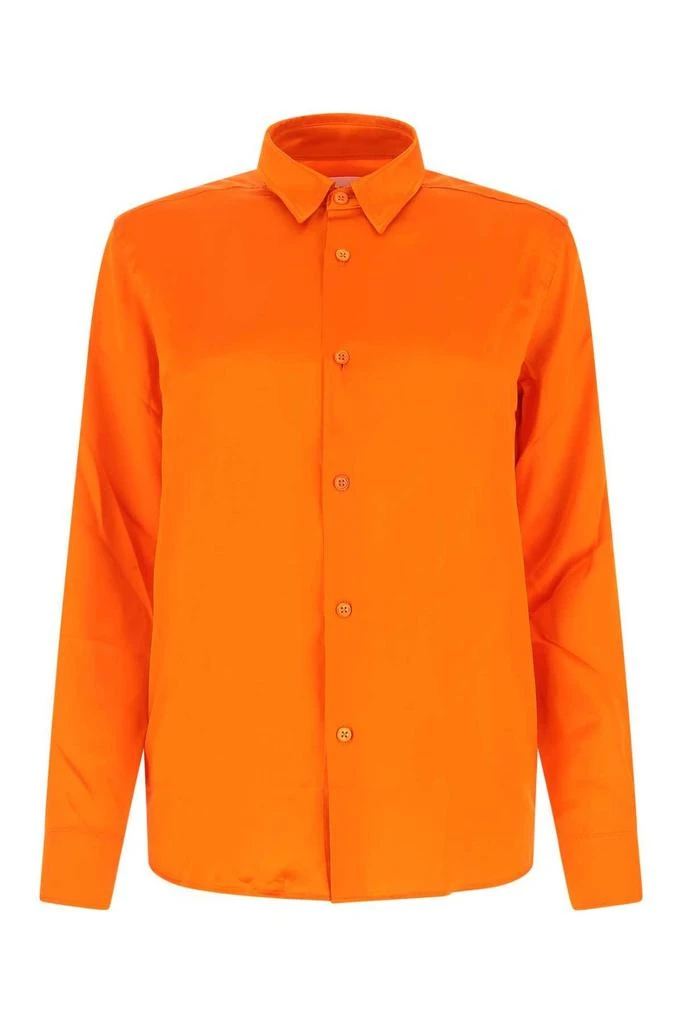 商品AMI|AMI Long-Sleeve Buttoned Shirt,价格¥1157,第1张图片