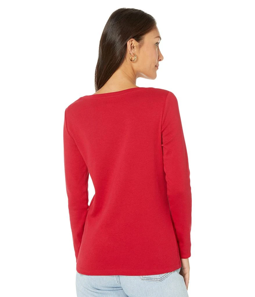 商品Tommy Hilfiger|Long Sleeve Scoop Neck Tee,价格¥200,第2张图片详细描述