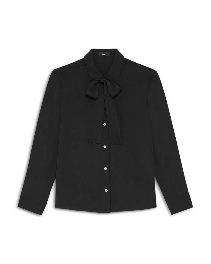 商品Theory|Silk Tie Neck Blouse,价格¥1510,第5张图片详细描述