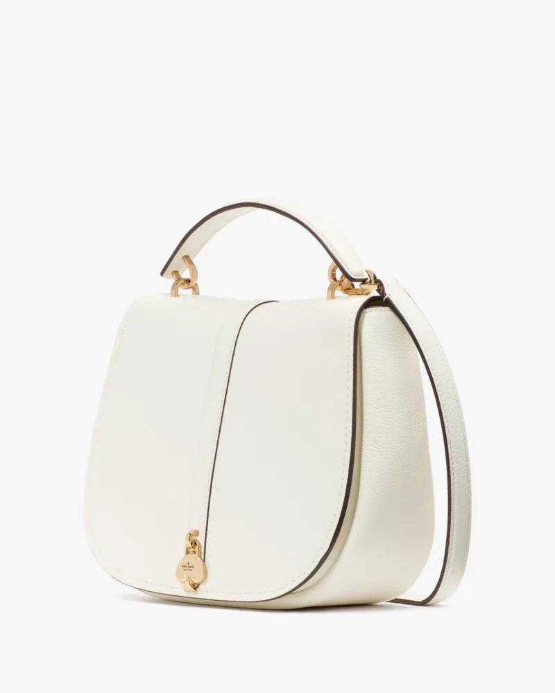 Kayla Pebbled Leather Saddle Bag 商品