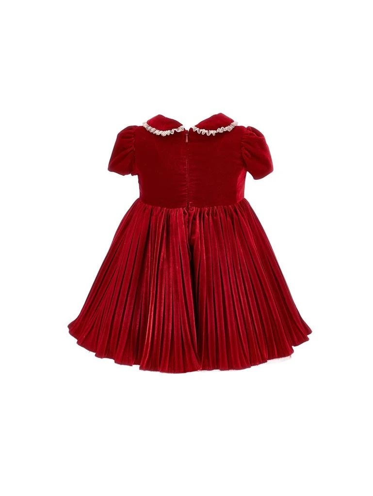 商品MONNALISA|Monnalisa Short-Sleeved Flared Dress,价格¥1366,第2张图片详细描述