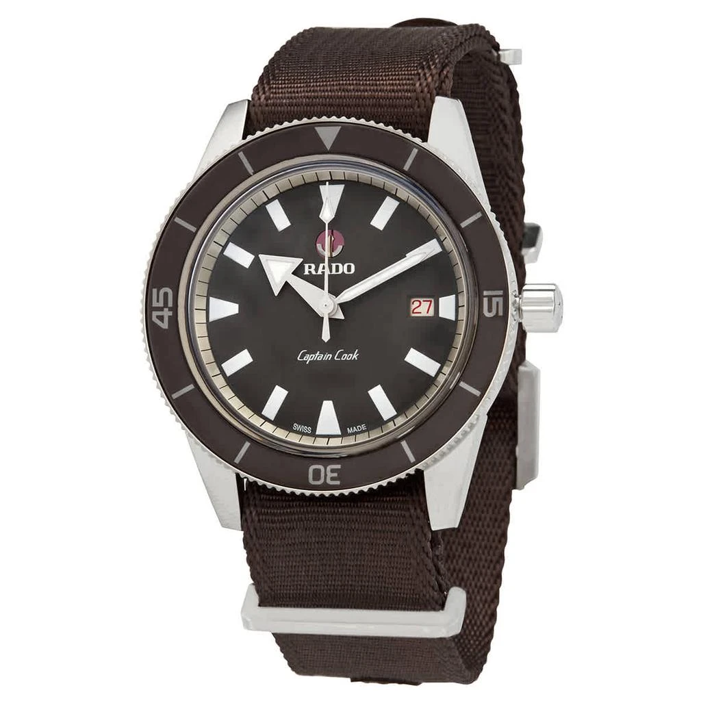 商品Rado|Captain Cook Automatic Grey Dial Unisex Watch R32505016,价格¥10388,第1张图片