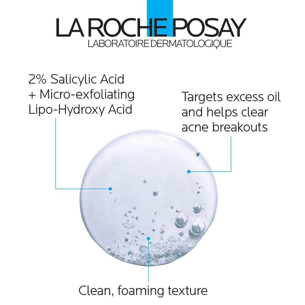 La Roche-Posay Effaclar Medicated Gel Cleanser 6.76 fl. oz商品第2张图片规格展示