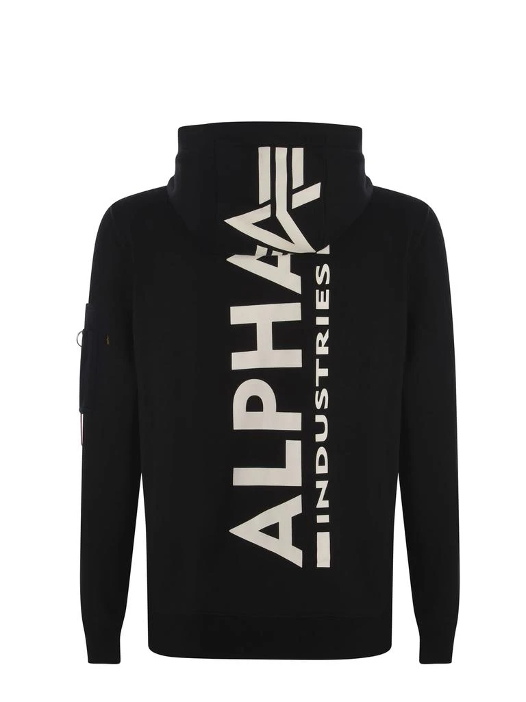 商品Alpha Industries|Alpha Industries Felpa Hoodie Alpha Insustries In Cotone,价格¥851,第3张图片详细描述