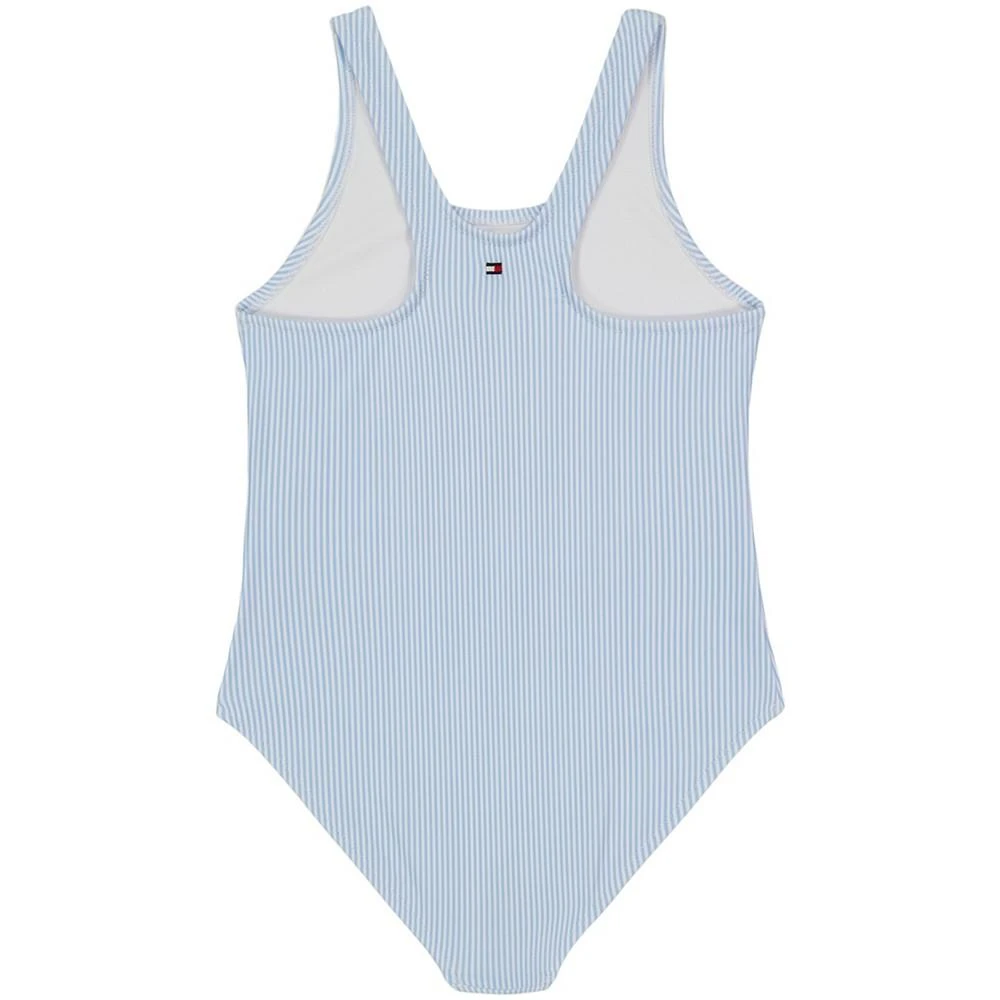 商品Tommy Hilfiger|Little Girls Flip-Sequin Daisy One-Piece Swimsuit,价格¥123,第2张图片详细描述