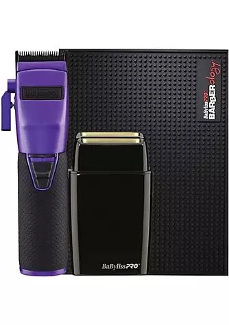 商品Babyliss Pro|Pro Fx870pi Boost Influencer Collection Cordless Clipper   Purple  Foilfx02 Cordless Metal Black Double Foil Shaver Fxfs2b Black Barber Mat,价格¥2274,第1张图片