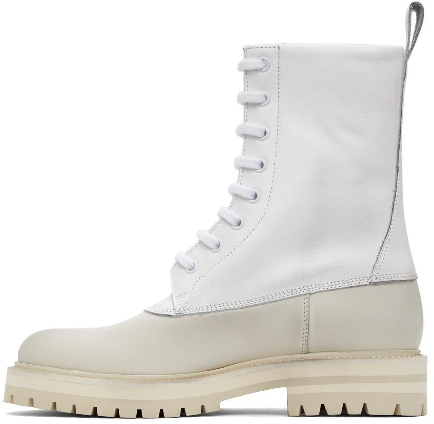 商品Common Projects|White Technical Boots,价格¥6407,第5张图片详细描述