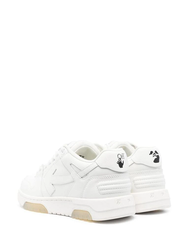 商品Off-White|OFF-WHITE Out Of Office leather sneakers,价格¥3291,第3张图片详细描述