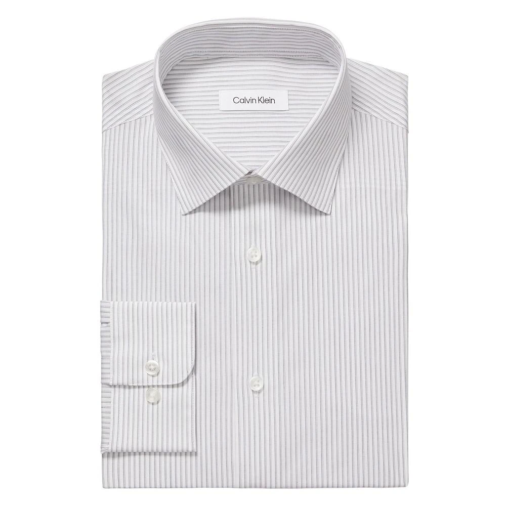 商品Calvin Klein|Men's Steel Plus Regular Fit Stretch Wrinkle Resistant Dress Shirt,价格¥637,第1张图片